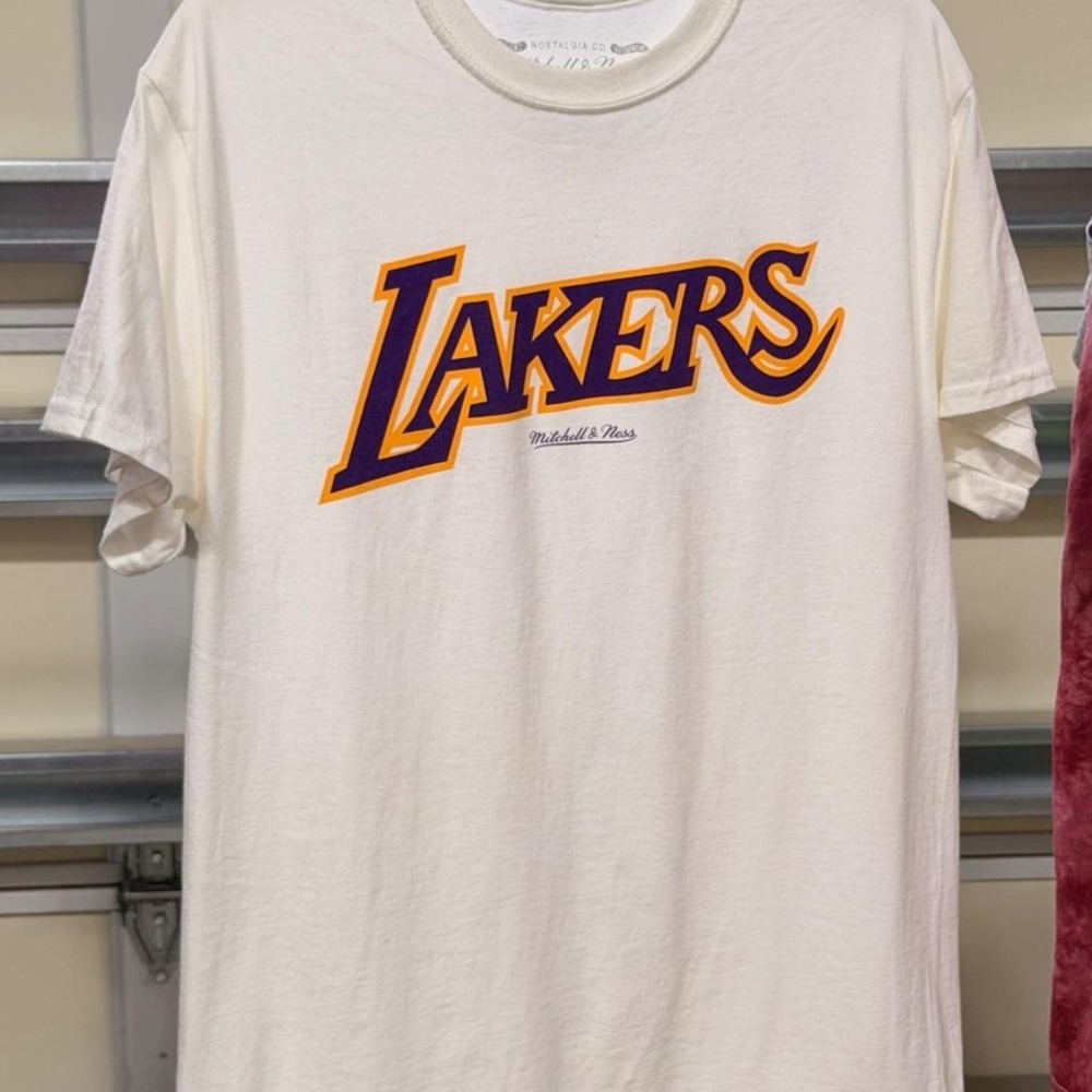 Mitchell & Ness Lakers White
